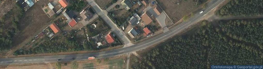 Zdjęcie satelitarne Nowe Dąbie ul.