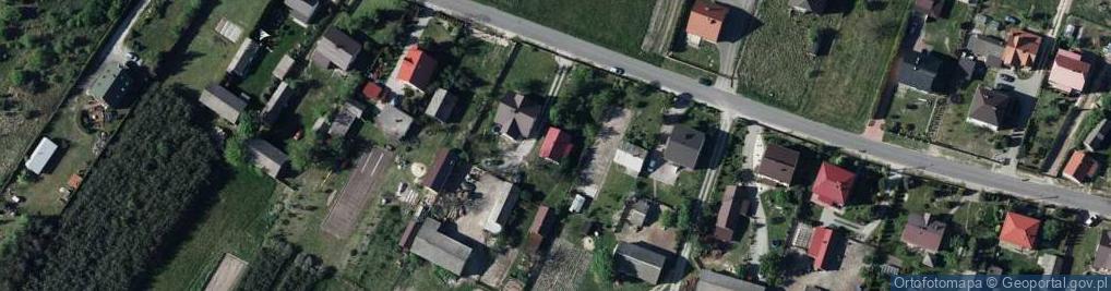 Zdjęcie satelitarne Nowodwór-Piaski ul.