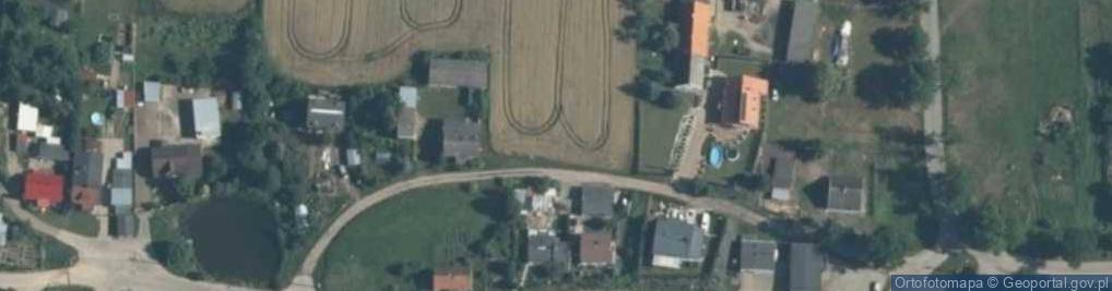 Zdjęcie satelitarne Nowy Dwór Bratiański ul.