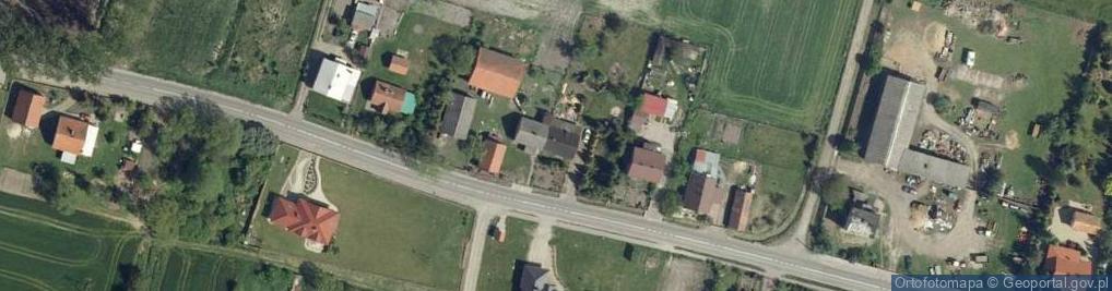 Zdjęcie satelitarne Nowy Dwór ul.