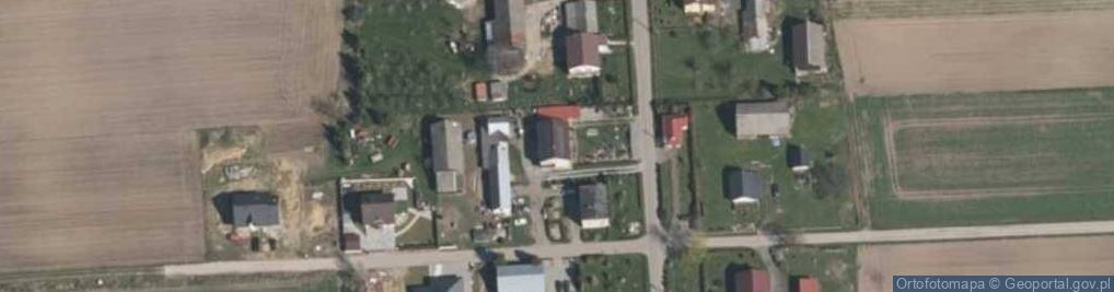 Zdjęcie satelitarne Nowy Rożnów ul.