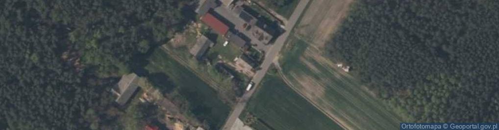 Zdjęcie satelitarne Nowy Rzędków ul.