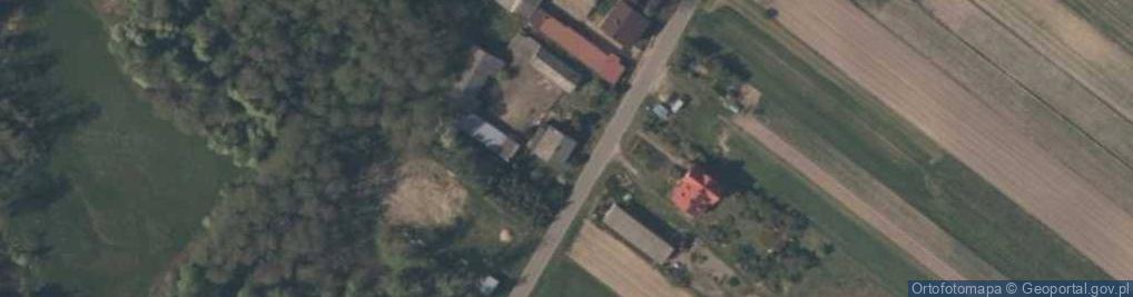 Zdjęcie satelitarne Nowy Rzędków ul.