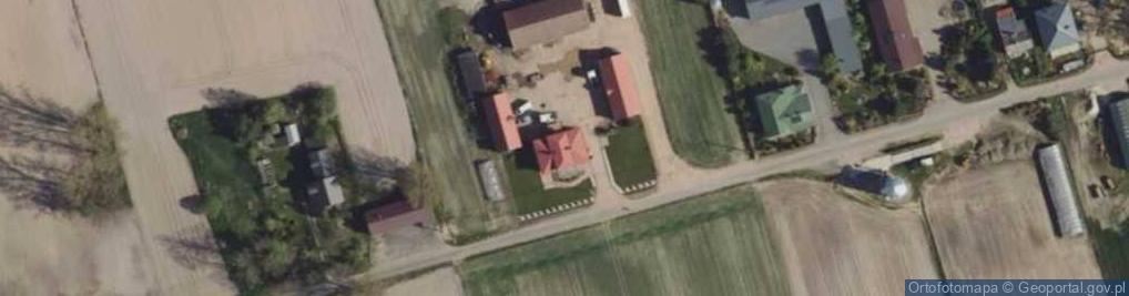 Zdjęcie satelitarne Nowy Sławoszew ul.