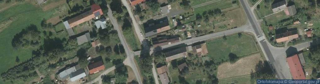 Zdjęcie satelitarne Nowy Świętów ul.