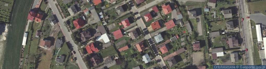 Zdjęcie satelitarne Nowoprojektowana ul.