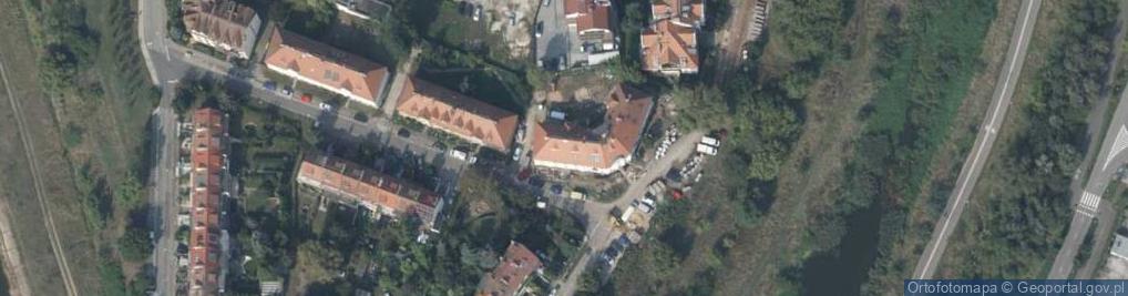 Zdjęcie satelitarne Nowe Zagórze ul.