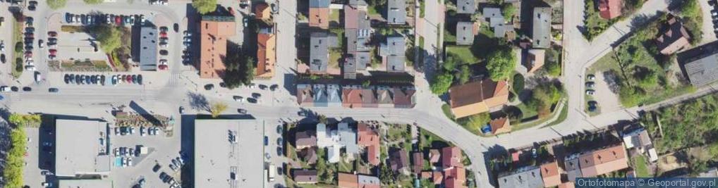 Zdjęcie satelitarne Nowy Rynek ul.
