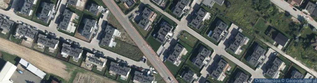Zdjęcie satelitarne Nowoczesna ul.