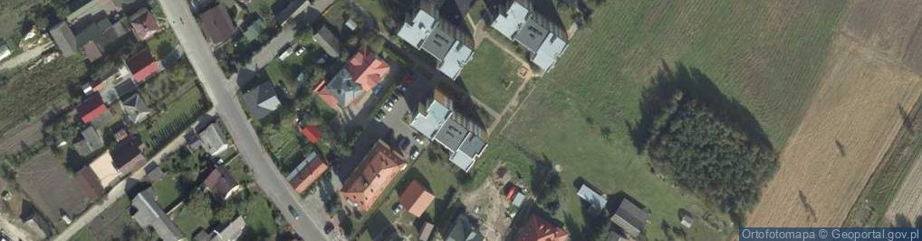Zdjęcie satelitarne Nowoprojektowana ul.