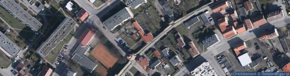Zdjęcie satelitarne Nowa Brama ul.