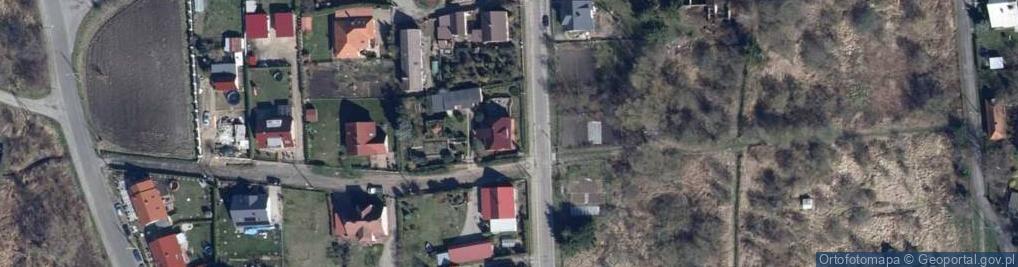 Zdjęcie satelitarne Nowokolejowa ul.