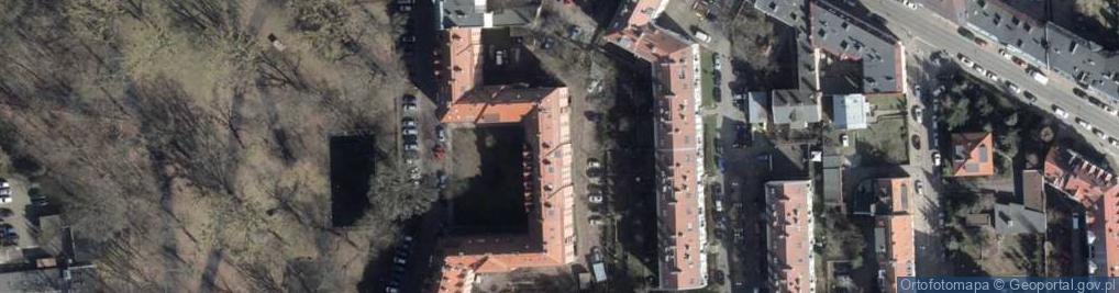 Zdjęcie satelitarne Noakowskiego Stanisława ul.