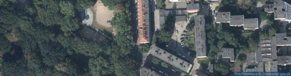 Zdjęcie satelitarne Noakowskiego Stanisława ul.