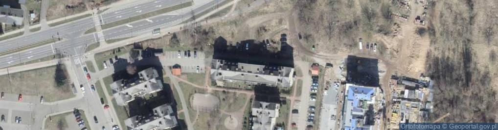 Zdjęcie satelitarne Nowy Zjazd ul.