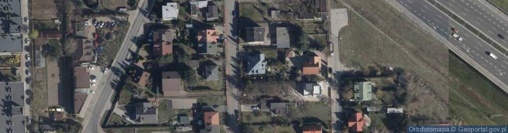 Zdjęcie satelitarne Noworegulska ul.