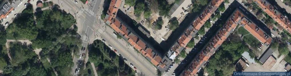 Zdjęcie satelitarne Nowowiejska ul.