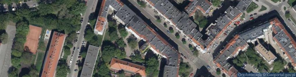 Zdjęcie satelitarne Nowowiejska ul.