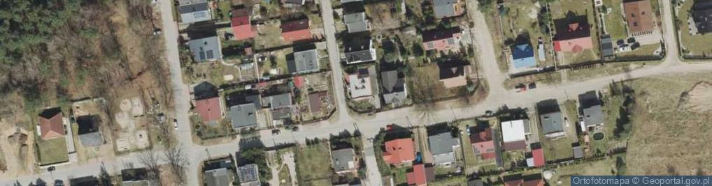 Zdjęcie satelitarne Nowy Kisielin-Cisowa ul.