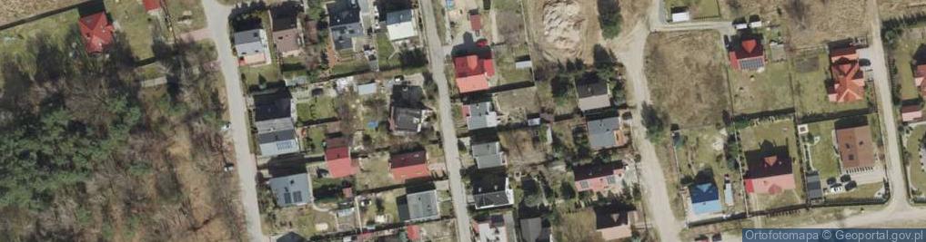 Zdjęcie satelitarne Nowy Kisielin-Cisowa ul.