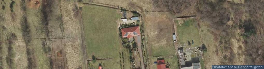 Zdjęcie satelitarne Nowy Kisielin-Dolna ul.