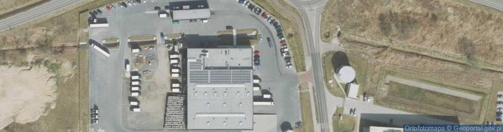 Zdjęcie satelitarne Nowy Kisielin-Innowacyjna ul.