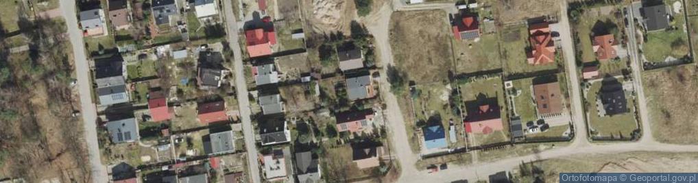 Zdjęcie satelitarne Nowy Kisielin-Kasztanowa ul.