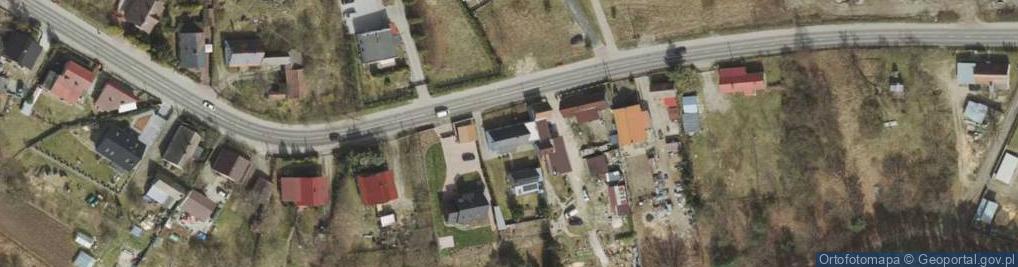 Zdjęcie satelitarne Nowy Kisielin-Odrzańska ul.