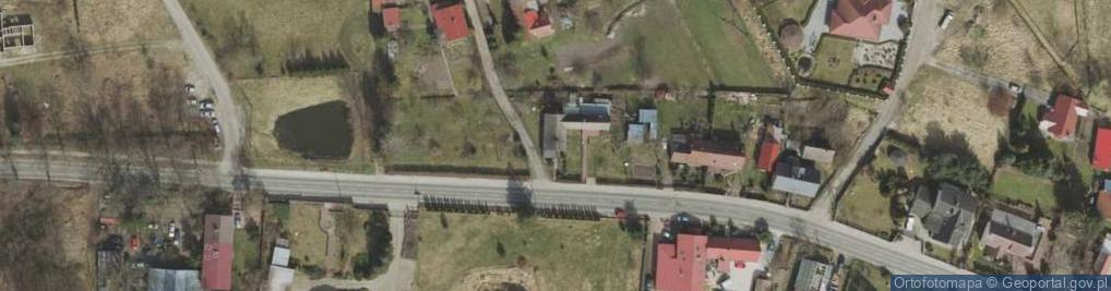 Zdjęcie satelitarne Nowy Kisielin-Odrzańska ul.