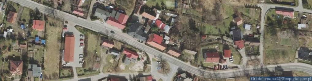 Zdjęcie satelitarne Nowy Kisielin-Odrzańska ul.
