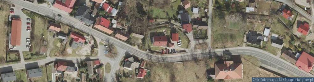 Zdjęcie satelitarne Nowy Kisielin-Odrzańska ul.