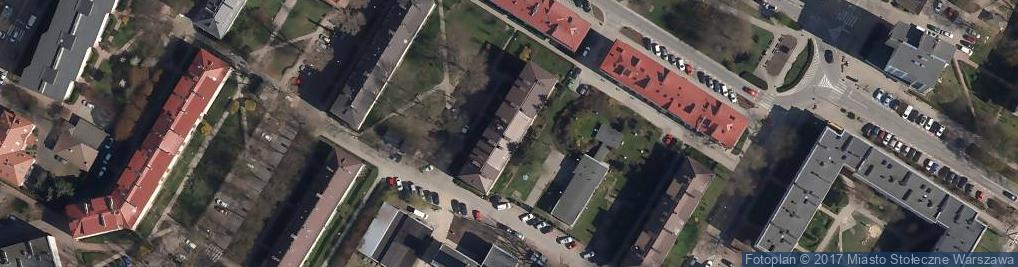 Zdjęcie satelitarne Nurzyńska ul.