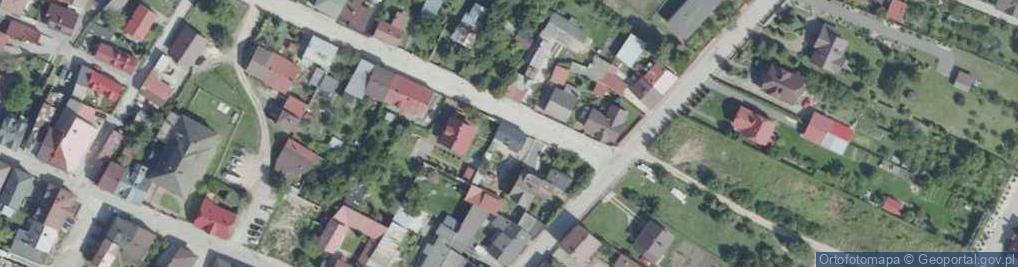 Zdjęcie satelitarne o. Czesława Domańskiego ul.