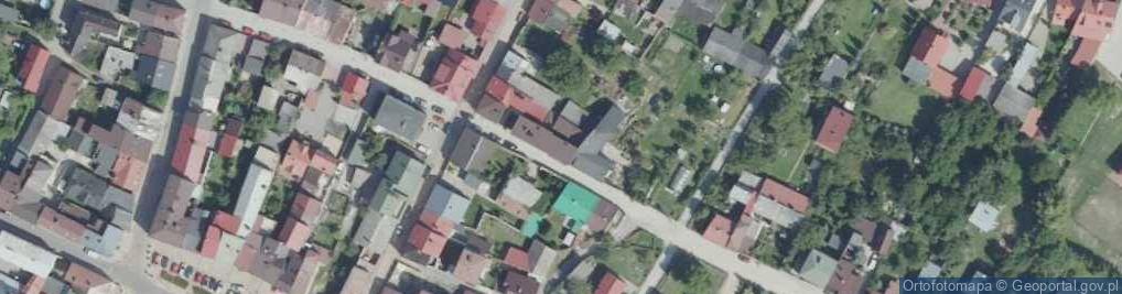 Zdjęcie satelitarne o. Czesława Domańskiego ul.