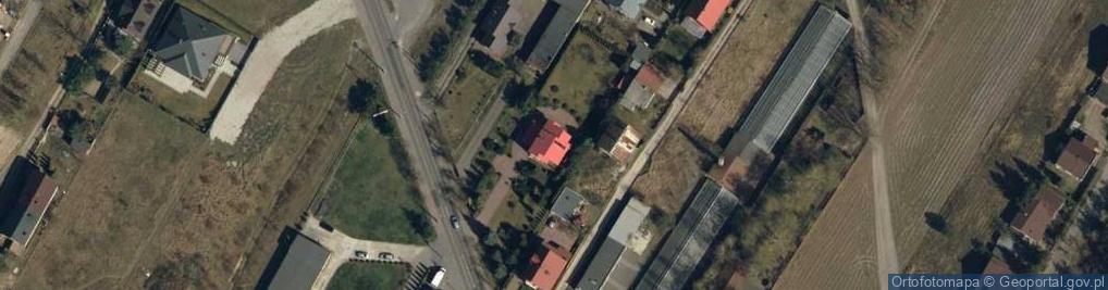 Zdjęcie satelitarne o. Augustyna Kordeckiego ul.