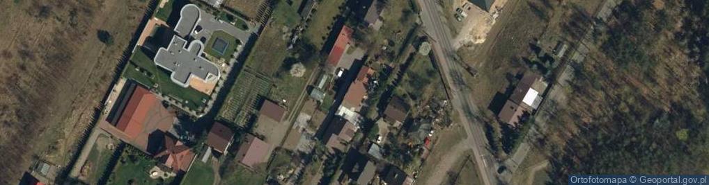 Zdjęcie satelitarne o. Augustyna Kordeckiego ul.