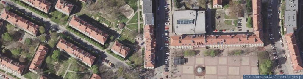Zdjęcie satelitarne o. Innocentego Bocheńskiego ul.