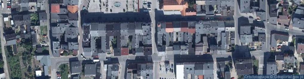 Zdjęcie satelitarne o. Bernarda ul.