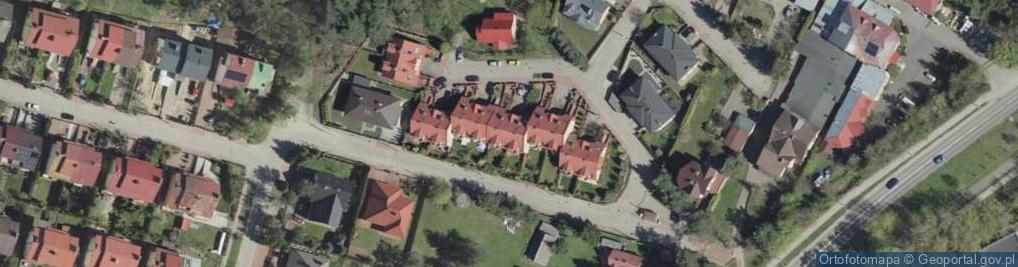 Zdjęcie satelitarne Obłoków ul.