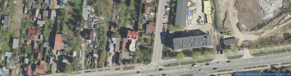 Zdjęcie satelitarne Obrębowa ul.