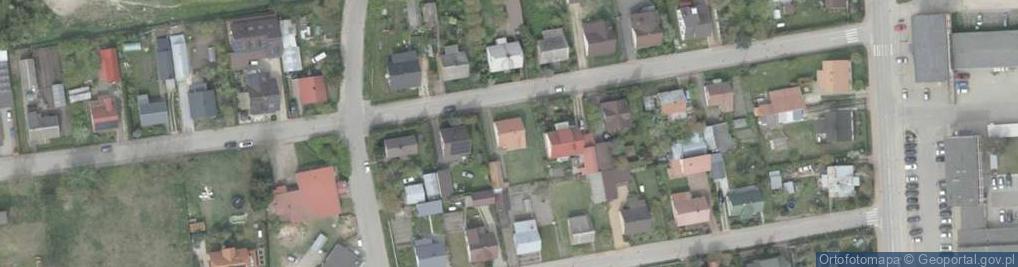 Zdjęcie satelitarne Obozowa ul.