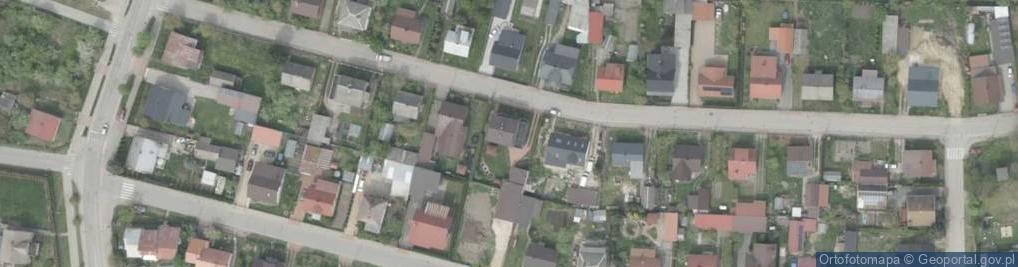 Zdjęcie satelitarne Obozowa ul.