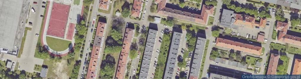 Zdjęcie satelitarne Obozowa ul.