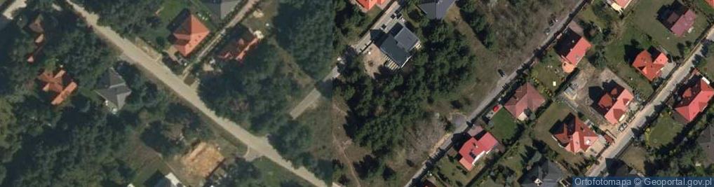 Zdjęcie satelitarne Obrońców Modlina ul.
