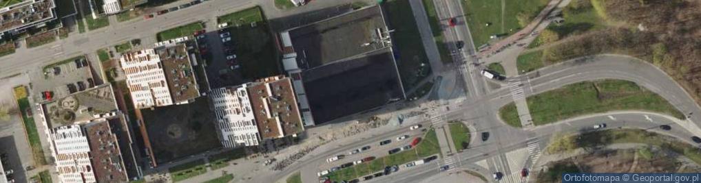 Zdjęcie satelitarne Obrońców Wybrzeża ul.