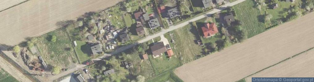 Zdjęcie satelitarne Obrońców Granicy ul.