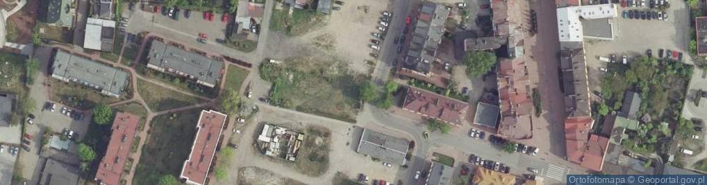 Zdjęcie satelitarne Obrońców Getta ul.