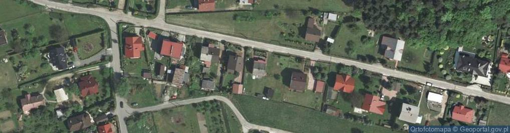 Zdjęcie satelitarne Obrony Tyńca ul.
