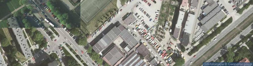 Zdjęcie satelitarne Obrońców Krzyża ul.