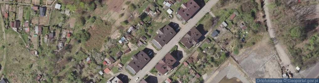 Zdjęcie satelitarne Obieżowa ul.